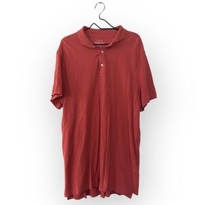Sonoma Clay Red Orange Weekend Polo Men’s XXL Collared Shirt Top